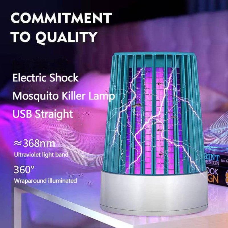 Electric Shock Mosquito Killer Lamp USB Fly Trap Zapper Insect Killer - Ventrokahome