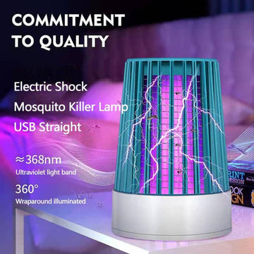 Electric Shock Mosquito Killer Lamp USB Fly Trap Zapper Insect Killer - Ventrokahome