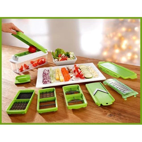 Genius Nicer Dicer Plus 10 PIECE MULTI - CHOPPER - Ventrokahome