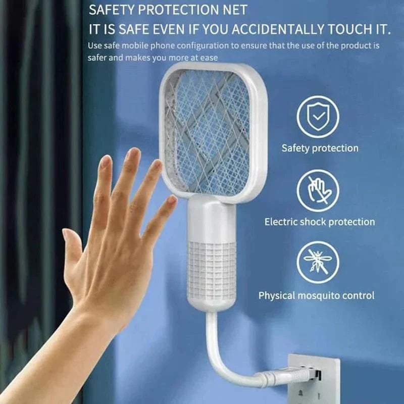 Mini Mosquito Killer Racket – Portable Electric Insect Zapper - Ventrokahome