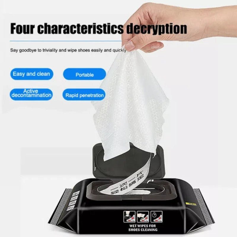 New Disposable Shoe Cleaning Wipes - Ventrokahome